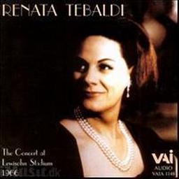 The concert at Lewisohn Stadium : 1966 / Renata Tebaldi, Soprano | Tebaldi, Renata (1922-2004). Chanteur